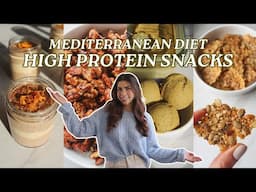 Mediterranean Diet High-Protein Breakfast and Snack Ideas | Great for Gut Health | Easy Meal Prep