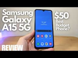 REVIEW: Samsung Galaxy A15 5G in 2025 - Is this Budget Phone All You Need? Best Budget Smartphone?