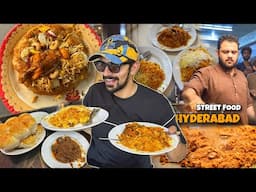 STREET FOOD IN HYDERABAD - Dulhan Paratha, Tawa kaleji Masala & Wild Biryani