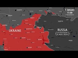 Russian Invasion of Ukraine: Pokrovsk Offensive - Every Day [Aug 6 to Jan 1 2025]