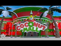 Decorating Coconut Mall for Christmas!