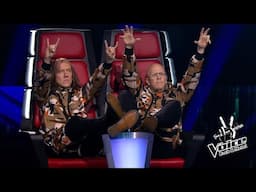 Best Rock & Metal Blind Auditions in THE VOICE [Part 8]