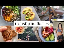 The transform diaries: What I eat to build muscle, beginner workout + starting good habits