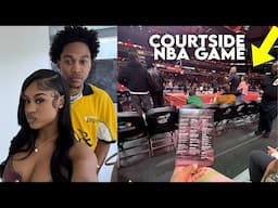 Surprising My Girlfriend With Courtside NBA Seats...