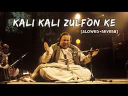 Kali Kali Zulfon Ke Slowed Reverb || Nusrat Fateh Ali Khan Lofi || Lyrical Artist