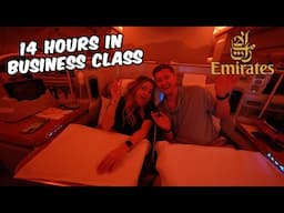 14 Hours on Emirates INSANE Business Class!