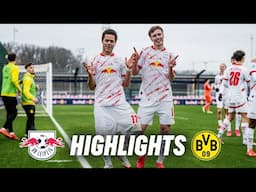 Gerth punishes early red card with first half brace! | Highlights | U 19-DFB-Nachwuchsliga