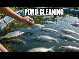 Sorting Tilapia and Cleaning Catfish Ponds With Fish