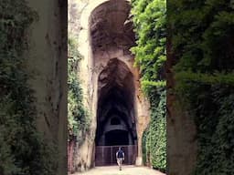 Exploring Collapsing Ancient Roman Tunnel 🏛 #history #explore #adventure