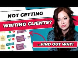 Not getting any freelance writing jobs? ...Find out why!