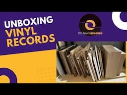 UNBOXING TONS OF VINYL RECORDS | PRE-THANKSGIVING HANG