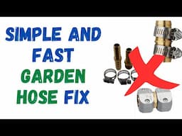 Use a 3/4" PEX-B Coupling to Fix Your Garden Hose