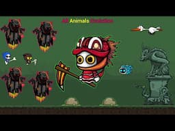 All Animals Evolution With Lunar Snake Reaper And Revenge (EvoWorld.io)