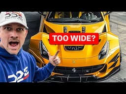 1,300 WHP CARBON WIDEBODY TWIN TURBO FERRARI F12 IN PROGRESS…