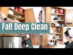 You'll REGRET Not Deep Cleaning Your Kitchen Cabinets This Fall!