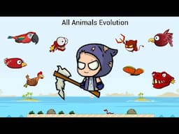 All Animals Evolution And The Fighter Ragged Reaper (EvoWorld.io)