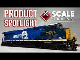 GE ES44AH CSX 1976 Heritage HO ScaleTrains Product Spotlight