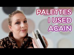 PALETTES REVISITED JANUARY 2025 // 5 older eyeshadow palettes I used again last month