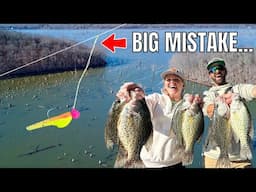 I Hope You're NOT Making This BIG Crappie Fishing MISTAKE.....