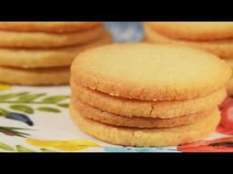 Butter Cookies Recipe Demonstration - Joyofbaking.com