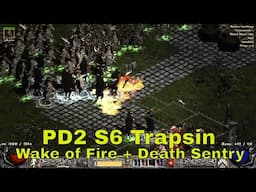 Project Diablo 2/ PD2 Assassin Death Sentry Fire Trapsin Season 6 Beta