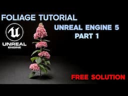 Experience Unreal Engine 5 Like a PRO with FREE Foliage Tools! (Part 1)