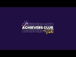 Achievers Club Talks Live Stream