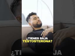 #1 Signo de testosterona BAJA