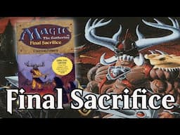 Final Sacrifice | MTG Novel Review