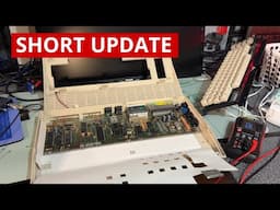 Short update about the last two videos - C64 not working - RF modulator replacement