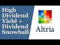 HIGH DIVIDEND YIELD Combined With The DIVIDEND SNOWBALL EFFECT