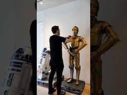 Life size R2-D2 and C-3PO figures.  #starwars #starwarsfan