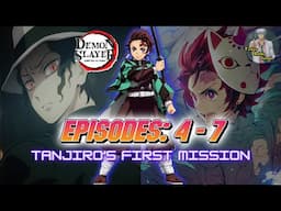 DEMON SLAYER SEASON 1 PART 2 - Episodes 4 - 7 explanation in TELUGU | Telugu Anime Sensei