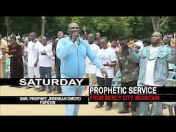 SATURDAY PROPHETIC SERVICE LIVE (1ST FEB. 2025) WITH SNR. PROPHET JEREMIAH OMOTO FUFEYIN.