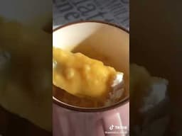 Aesthetic Chocolate Chip Mug Cake | tiktok credit: aestetics_relax0 #shorts