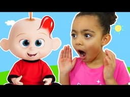 The Boo Boo Pretend Play Story + Rain Rain Go Away Song | Nursery Rhymes & Kids Songs