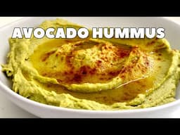 Avocado Hummus in 5 Minutes!