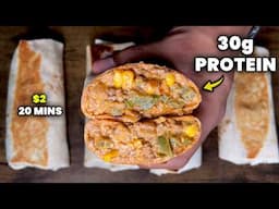 Meal Prep These $2 Queso Burritos INSANE For Fat Loss