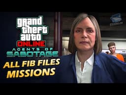 GTA Online: Agents of Sabotage - All Files Missions & Challenges