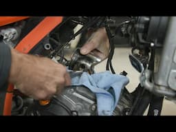 2024 KTM 300 EXC TBI Top End Overhaul Part-1 Disassembly, Inspection & Measurement