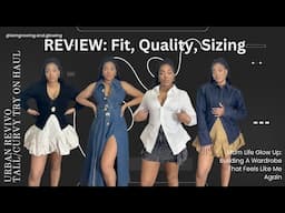 Urban Revivo Worth The Hype? Tall Girl Try-On (5'10 200lbs) | Real Sizing & Quality Review