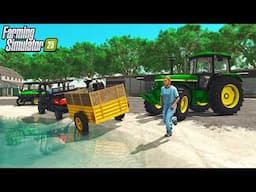 CAN WE MAKE MILLIONS? EP1 STARTING WITH $0 AND A COW Farming Simulator 25