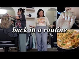 I'm finally back! Time to get back into a normal routine // Weekly vlog