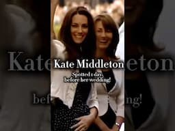 Kate Middleton spotted the day before her wedding to #princewilliam . #love #katemiddleton #royal