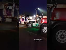 Semi Truck Idling Engine Sounds