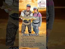 Edison Fly Fishing Show: Sunday #shorts