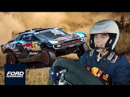 Checo Perez Drives the Ford Performance Raptor T1+