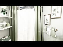 Budget-friendly Small Bathroom Makeover | Clean And Decorate With Me!