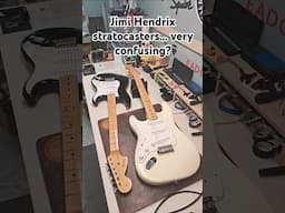 Seeing Double:  Fender Jimi Hendrix Stratocasters..  very confusing?!?!