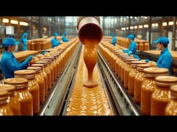 How Peanut Butter Is Made In Factory  Peanut Butter Factory Process